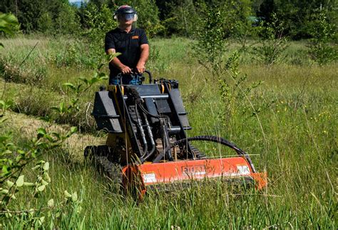 mow with skid steer|mower attachment for skid steer.